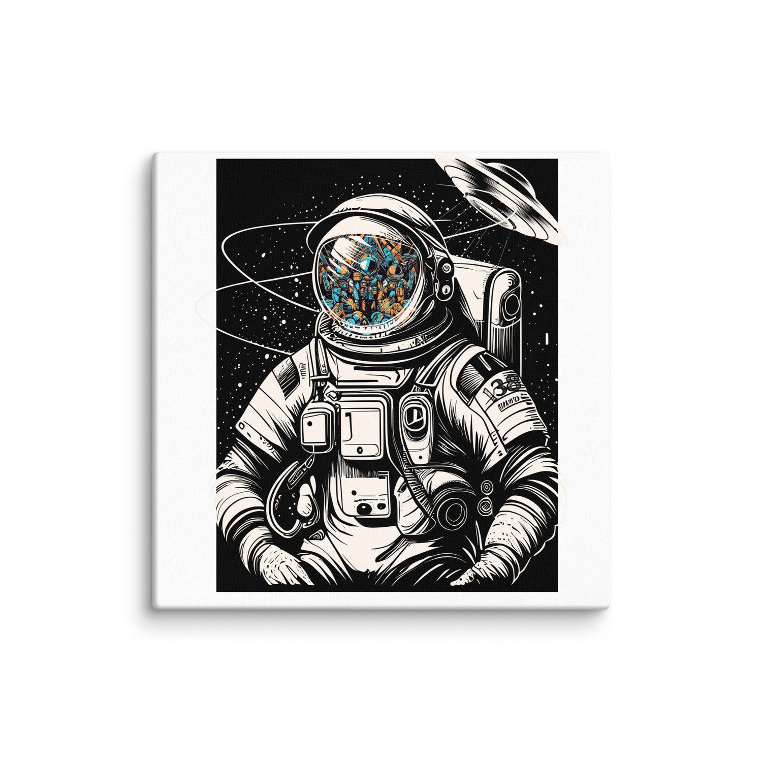 Space Alien Astronaut by Wander Scape Art